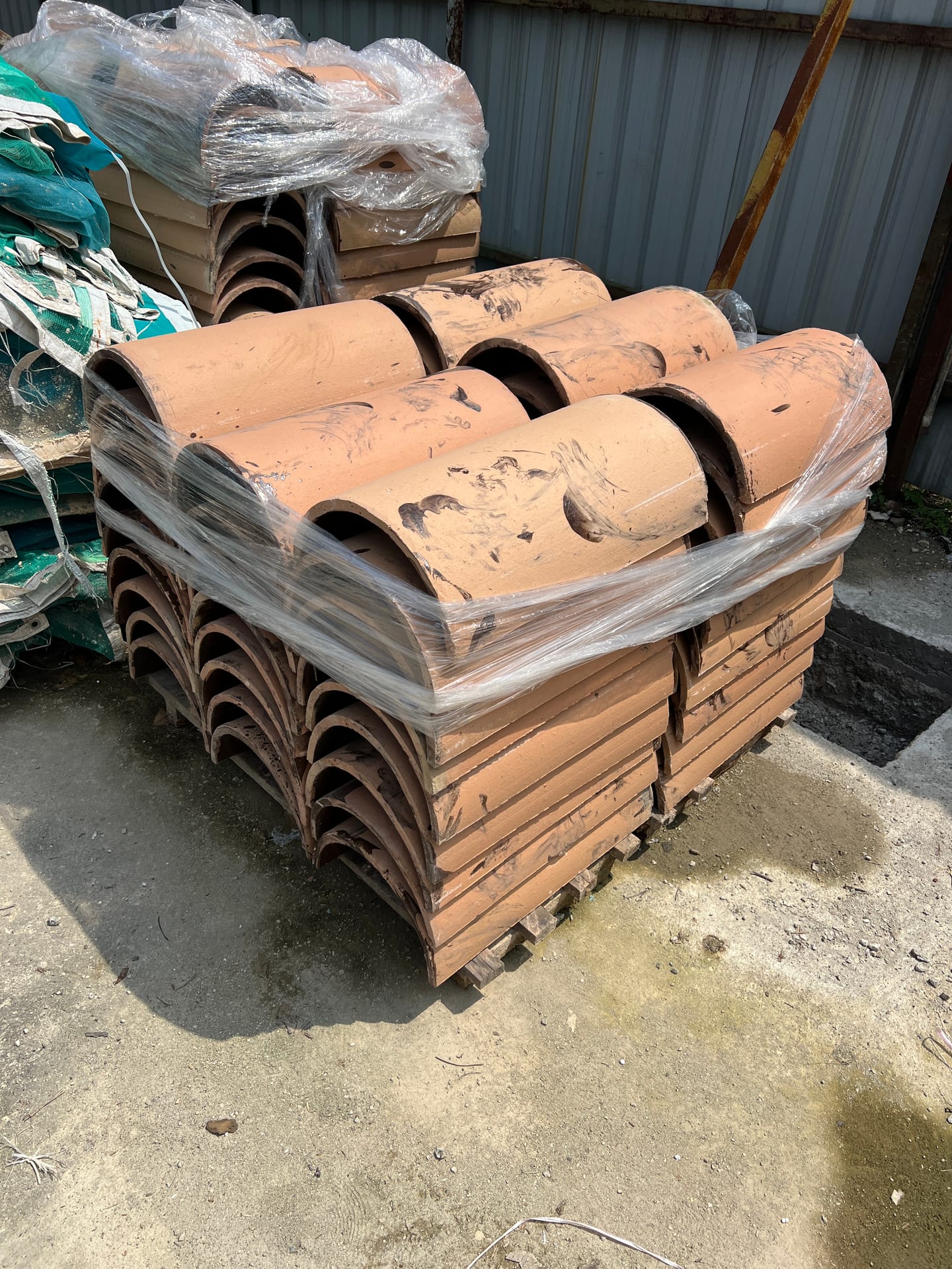 Half Round Glaze Pipe